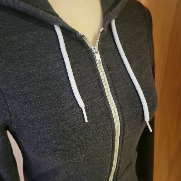 American Apparel F497 Women's Zip-Up Hoodie - Picture 5 of 10